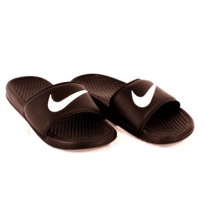 Nike Benassi Slides Sandals Men's Black White